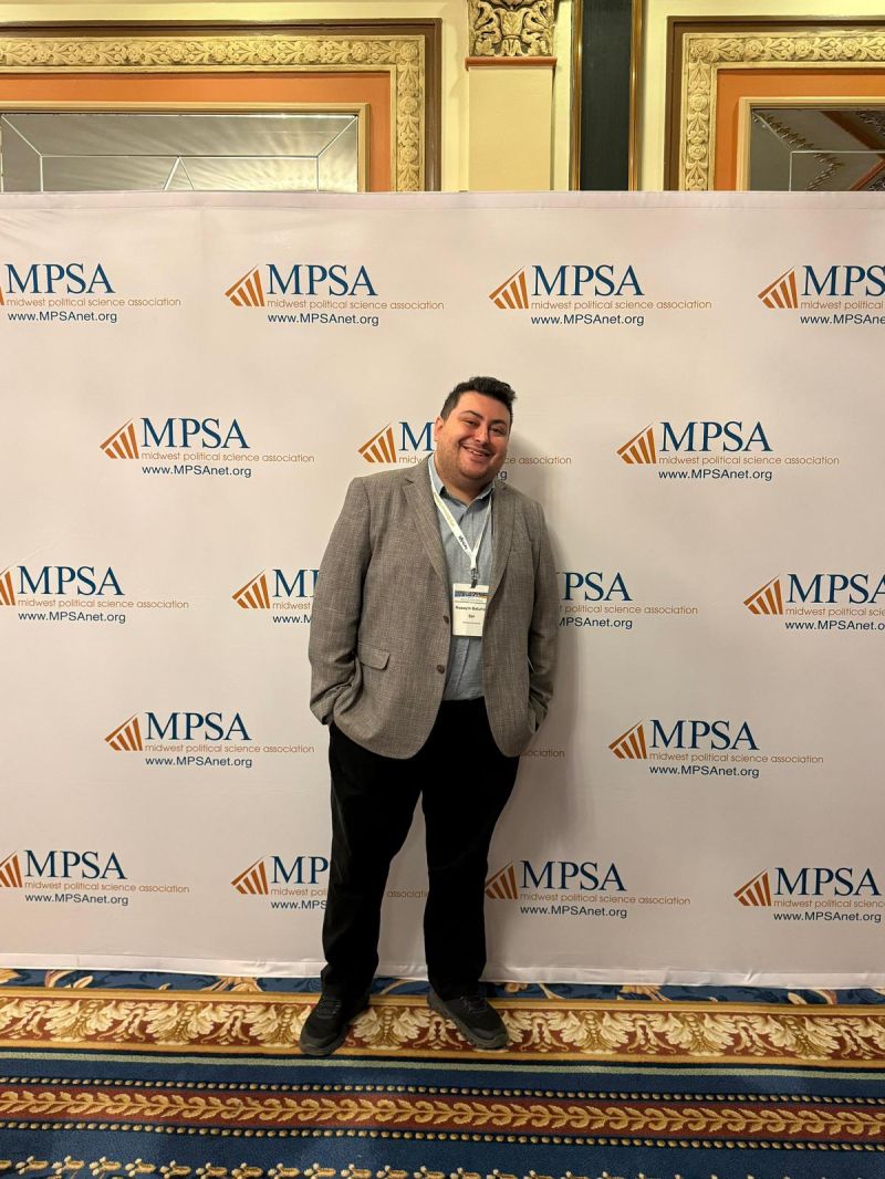 Hüseyin Batuhan Şar at the MPSA Annual Conference
